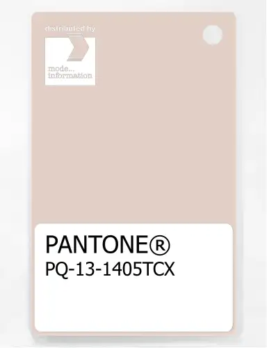 PANTONE® PLASTIC STANDARD CHIP PQ 13-1405 TCX Shell
