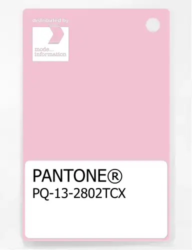 PANTONE® PLASTIC STANDARD CHIP PQ 13-2802 TCX Fairy Tale