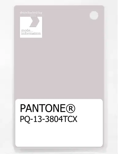 PANTONE® PLASTIC STANDARD CHIP PQ 13-3804 TCX Gray Lilac
