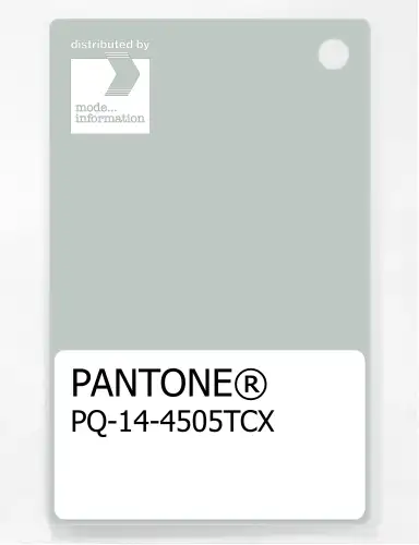 PANTONE® PLASTIC STANDARD CHIP PQ 14-4505 TCX Smoke