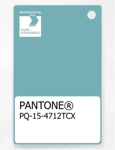 PANTONE® PLASTIC STANDARD CHIP PQ 15-4712 TCX Marine Blue