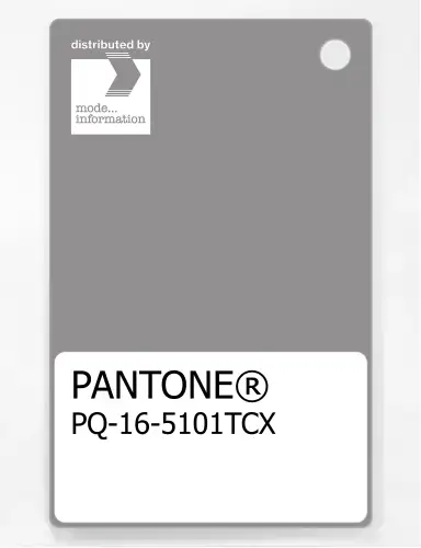 PANTONE® PLASTIC STANDARD CHIP PQ 16-5101 TCX Wet Weather