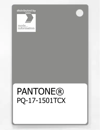 PANTONE® PLASTIC STANDARD CHIP PQ 17-1501 TCX Wild Dove