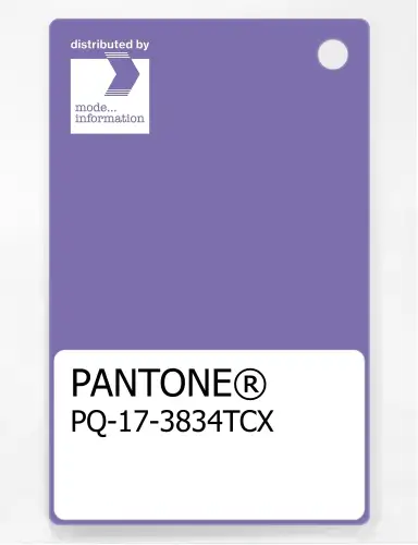 Artikelbild des Artikels “PANTONE® PLASTIC STANDARD CHIP PQ 17-3834 TCX Dahlia Purple “