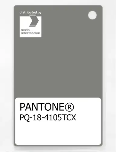 PANTONE® PLASTIC STANDARD CHIP PQ 18-4105 TCX Moon Mist