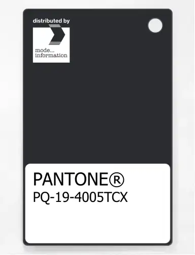PANTONE® PLASTIC STANDARD CHIP PQ 19-4005 TCX Stretch Limo