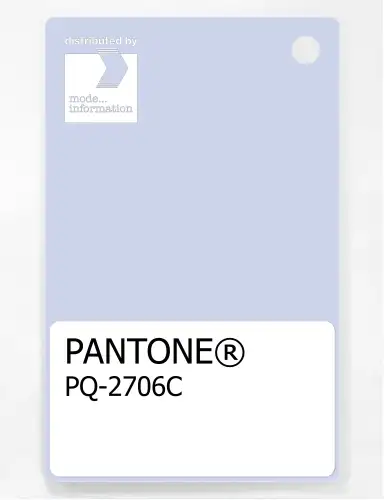 Artikelbild des Artikels “PANTONE® PLASTIC STANDARD CHIP PQ 2706C “