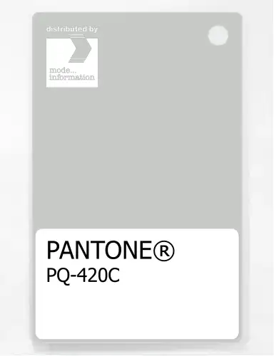 Artikelbild des Artikels “PANTONE® PLASTIC STANDARD CHIP PQ 420C “