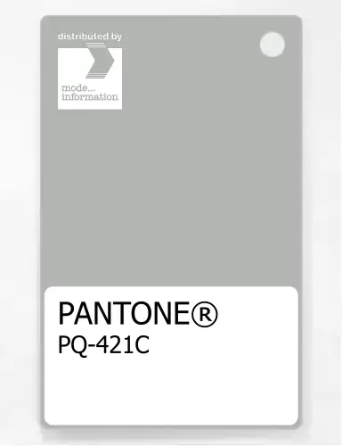Artikelbild des Artikels “PANTONE® PLASTIC STANDARD CHIP PQ 421C “