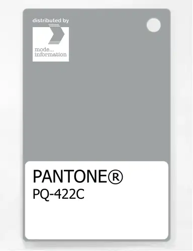 Artikelbild des Artikels “PANTONE® PLASTIC STANDARD CHIP PQ 422C “
