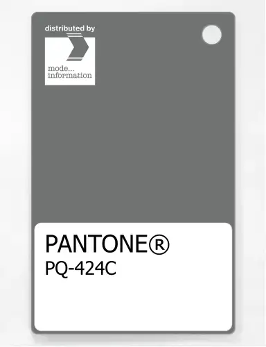 Product image of the product “PANTONE® PLASTIC STANDARD CHIP PQ 424C ”