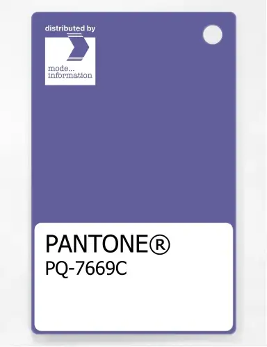 Artikelbild des Artikels “PANTONE® PLASTIC STANDARD CHIP PQ 7669C “