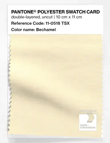 Artikelbild des Artikels “PANTONE® POLYESTER SWATCH CARD 11-0518 TSX Béchamel “