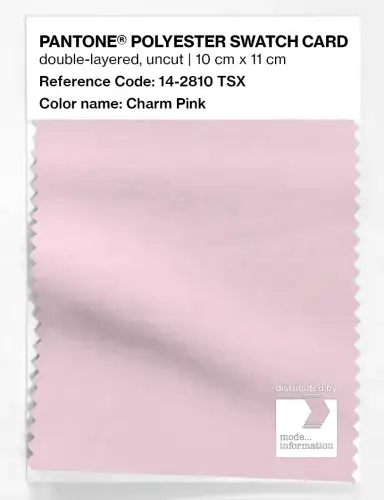 Artikelbild des Artikels “PANTONE® POLYESTER SWATCH CARD 14-2810 TSX Charm Pink “