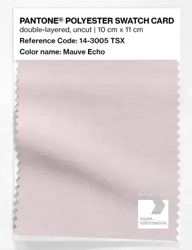 Artikelbild des Artikels “PANTONE® POLYESTER SWATCH CARD 14-3005 TSX Mauve Echo “