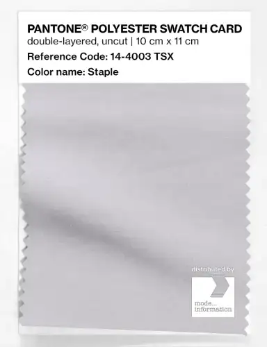 Artikelbild des Artikels “PANTONE® POLYESTER SWATCH CARD 14-4003 TSX Staple “