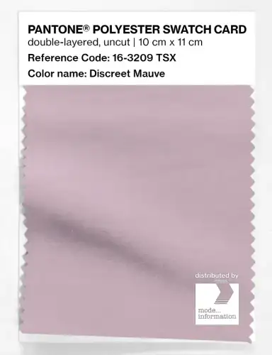 Artikelbild des Artikels “PANTONE® POLYESTER SWATCH CARD 16-3209 TSX Discreet Mauve “