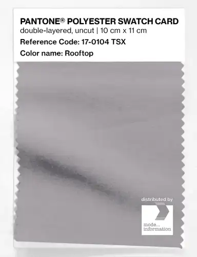 Artikelbild des Artikels “PANTONE® POLYESTER SWATCH CARD 17-0104 TSX Rooftop “