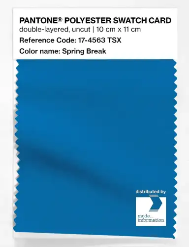 Artikelbild des Artikels “PANTONE® POLYESTER SWATCH CARD 17-4563 TSX Spring Break “