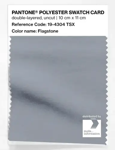 Artikelbild des Artikels “PANTONE® POLYESTER SWATCH CARD 19-4304 TSX Flagstone “