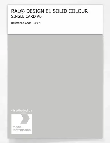 Artikelbild des Artikels “RAL® EFFECT E1 SINGLE CARD 100 SERIES 110-4 “