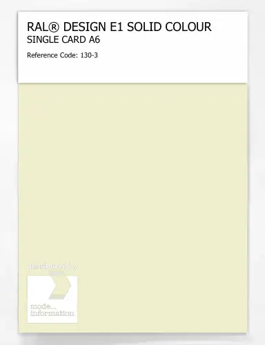 Artikelbild des Artikels “RAL® EFFECT E1 SINGLE CARD 100 SERIES 130-3 “