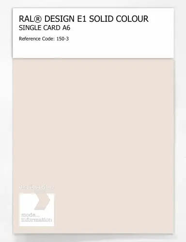 Artikelbild des Artikels “RAL® EFFECT E1 SINGLE CARD 100 SERIES 150-3 “