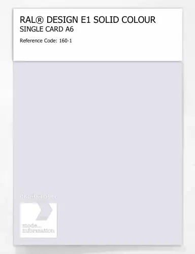 Artikelbild des Artikels “RAL® EFFECT E1 SINGLE CARD 100 SERIES 160-1 “