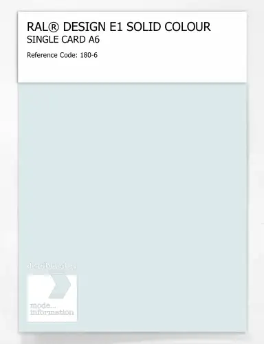 Artikelbild des Artikels “RAL® EFFECT E1 SINGLE CARD 100 SERIES 180-6 “