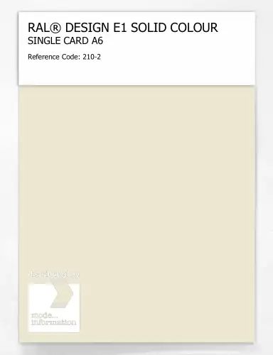 Artikelbild des Artikels “RAL® EFFECT E1 SINGLE CARD 200 SERIES 210-2 “