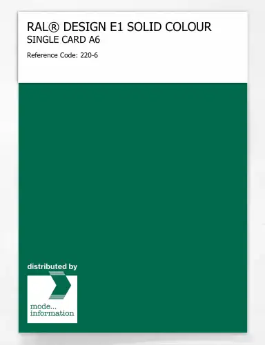 Artikelbild des Artikels “RAL® EFFECT E1 SINGLE CARD 200 SERIES 220-6 “