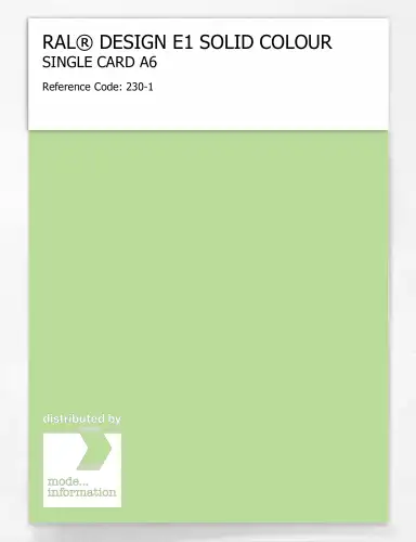 Artikelbild des Artikels “RAL® EFFECT E1 SINGLE CARD 200 SERIES 230-1 “