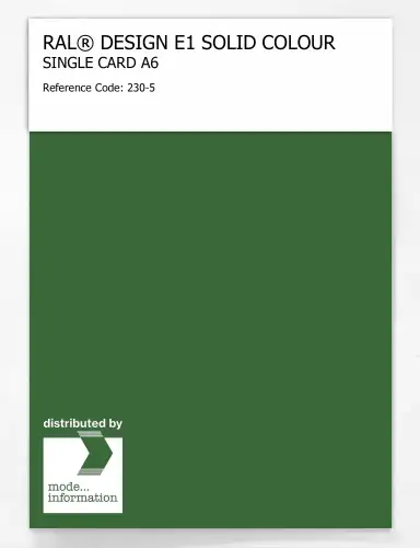 Artikelbild des Artikels “RAL® EFFECT E1 SINGLE CARD 200 SERIES 230-5 “