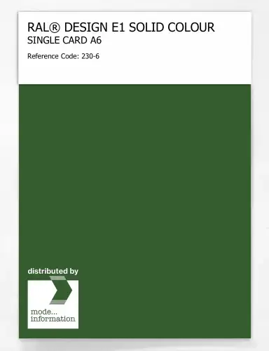 Artikelbild des Artikels “RAL® EFFECT E1 SINGLE CARD 200 SERIES 230-6 “