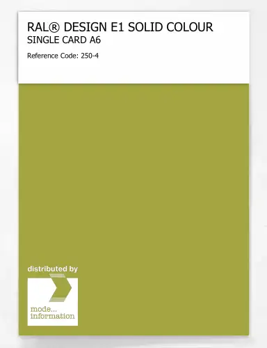 Artikelbild des Artikels “RAL® EFFECT E1 SINGLE CARD 200 SERIES 250-4 “