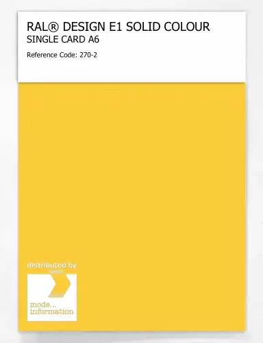 Artikelbild des Artikels “RAL® EFFECT E1 SINGLE CARD 200 SERIES 270-2 “
