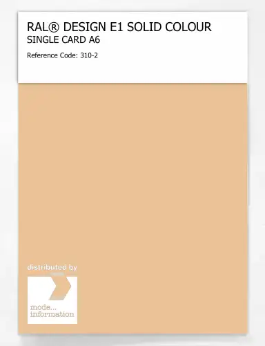 Artikelbild des Artikels “RAL® EFFECT E1 SINGLE CARD 300 SERIES 310-2 “