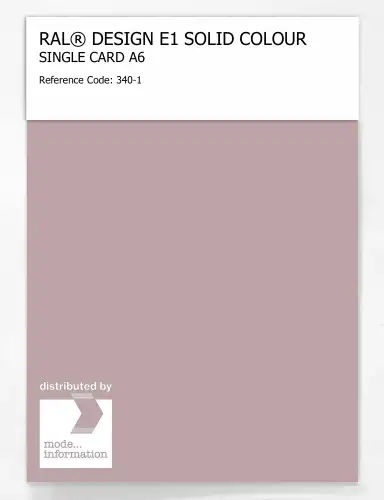 Artikelbild des Artikels “RAL® EFFECT E1 SINGLE CARD 300 SERIES 340-1 “