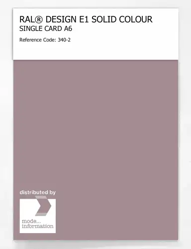 Artikelbild des Artikels “RAL® EFFECT E1 SINGLE CARD 300 SERIES 340-2 “