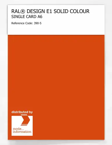Artikelbild des Artikels “RAL® EFFECT E1 SINGLE CARD 300 SERIES 390-5 “
