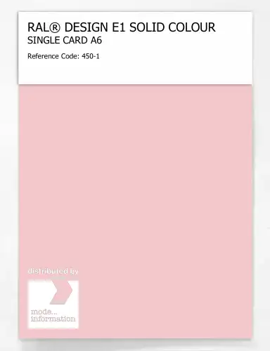 Artikelbild des Artikels “RAL® EFFECT E1 SINGLE CARD 400 SERIES 450-1 “