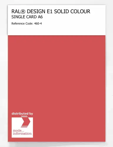 Artikelbild des Artikels “RAL® EFFECT E1 SINGLE CARD 400 SERIES 460-4 “