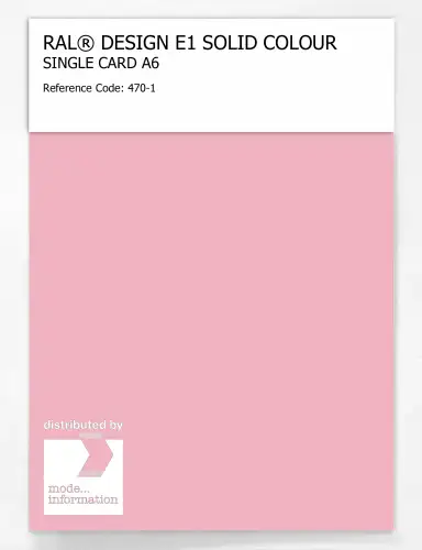 Artikelbild des Artikels “RAL® EFFECT E1 SINGLE CARD 400 SERIES 470-1 “