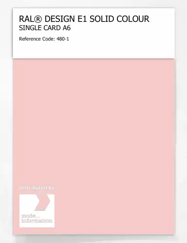 Artikelbild des Artikels “RAL® EFFECT E1 SINGLE CARD 400 SERIES 480-1 “