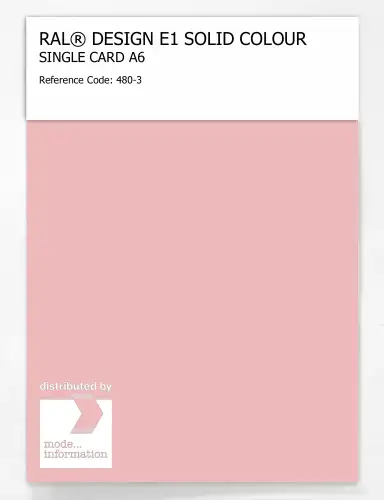 Artikelbild des Artikels “RAL® EFFECT E1 SINGLE CARD 400 SERIES 480-3 “