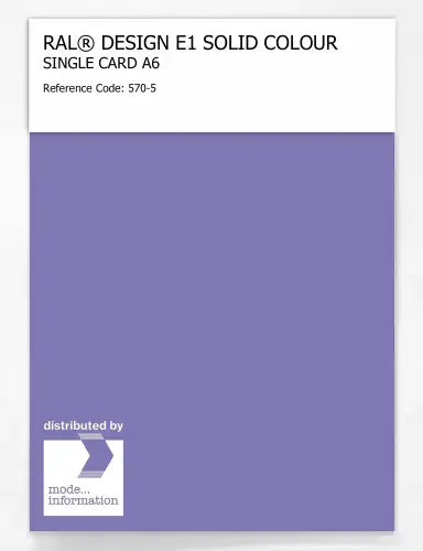 Artikelbild des Artikels “RAL® EFFECT E1 SINGLE CARD 500 SERIES 570-5 “