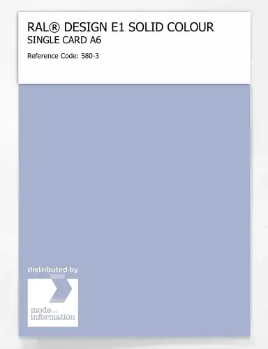 Artikelbild des Artikels “RAL® EFFECT E1 SINGLE CARD 500 SERIES 580-3 “