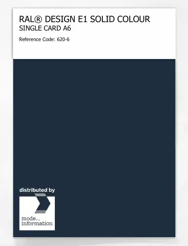 Artikelbild des Artikels “RAL® EFFECT E1 SINGLE CARD 600 SERIES 620-6 “