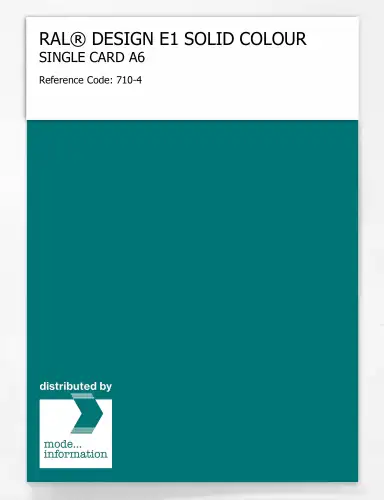 Artikelbild des Artikels “RAL® EFFECT E1 SINGLE CARD 700 SERIES 710-4 “