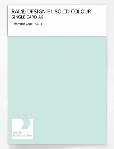 Artikelbild des Artikels “RAL® EFFECT E1 SINGLE CARD 700 SERIES 730-1 “